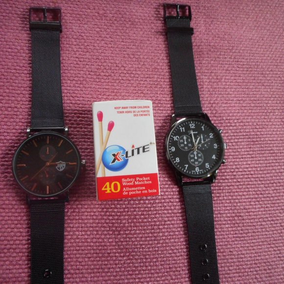 Two new quartz watches, mash band - Picture 4 of 7